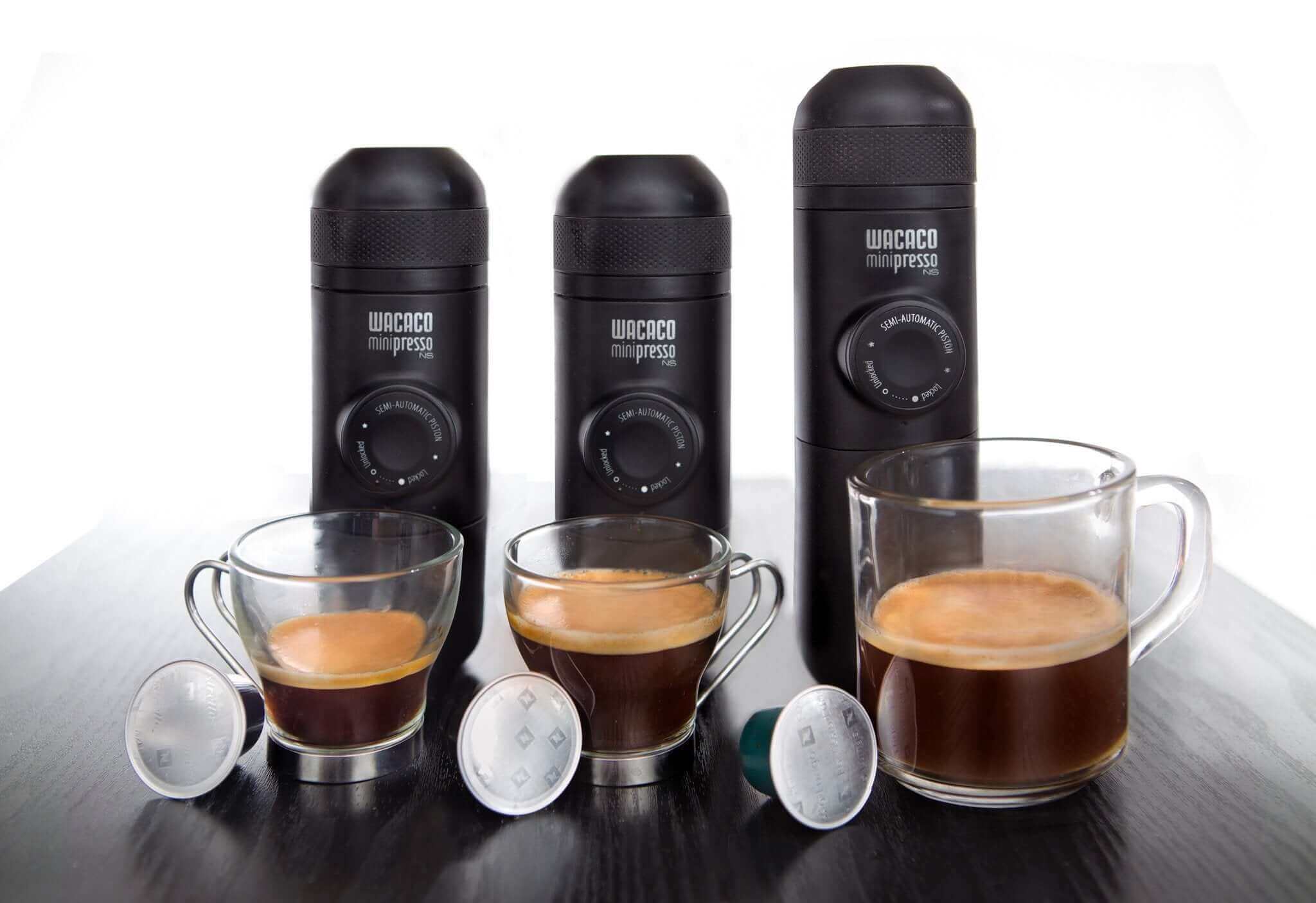 リストレット、エスプレッソ、ルンゴ: Minipresso NS によるさまざまな