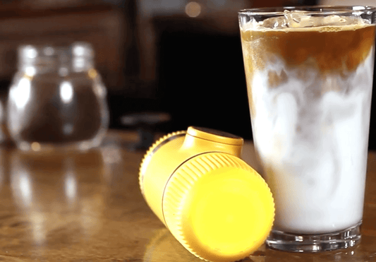 Wacaco Presents Barista Drinks: Iced Coconut Honey Latte | Wacaco
