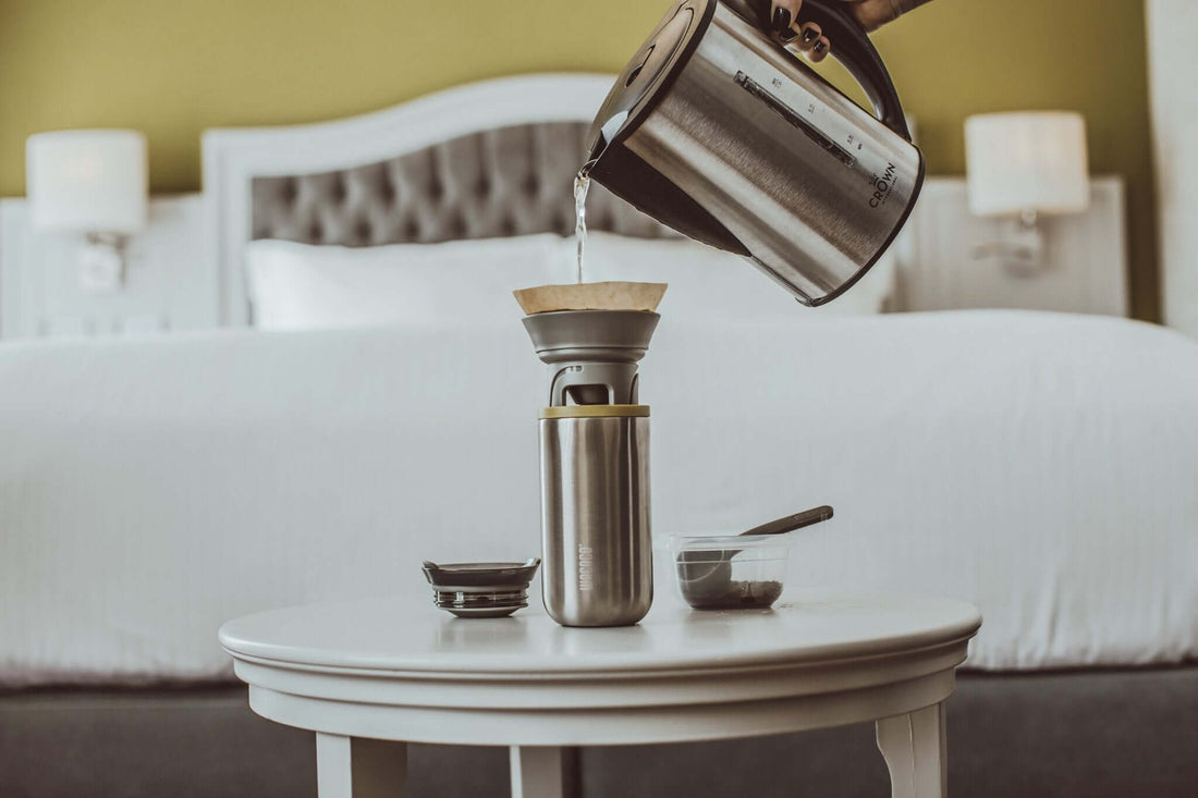 Ambassador Breanna Wilson – Hotel Room Hacks: How to Make Better Coffee When You Travel | Wacaco