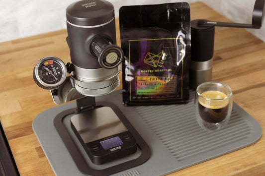 Mini portable coffee maker –