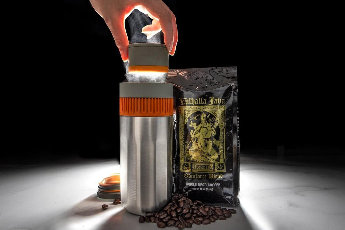 Roast Reviews:  Death Wish Coffee Valhalla Java Odinforce Blend | Wacaco