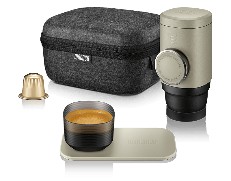 WACACO Minipresso Case, Schutzhülle für Minipresso GR/NS, Tragbares Design, Schwarz WACACO Minipresso Case, Schutzhülle für Minipresso GR/NS, Tragbares Design, Schwarz