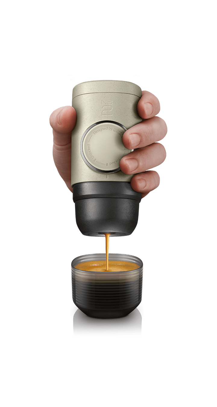 WACACO Minipresso NS2 Machine à Espresso Portable - Compatible Nespresso Original - 18 Bars