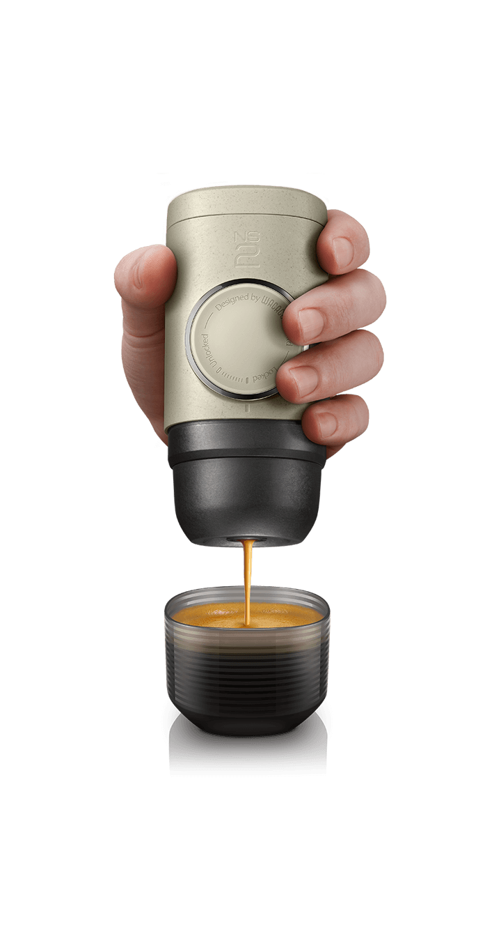 WACACO Minipresso NS, Portable Espresso Machine, Compatible Nespresso  Original Capsules and Compatibles, Travel Coffee Maker, Manually Operated  from