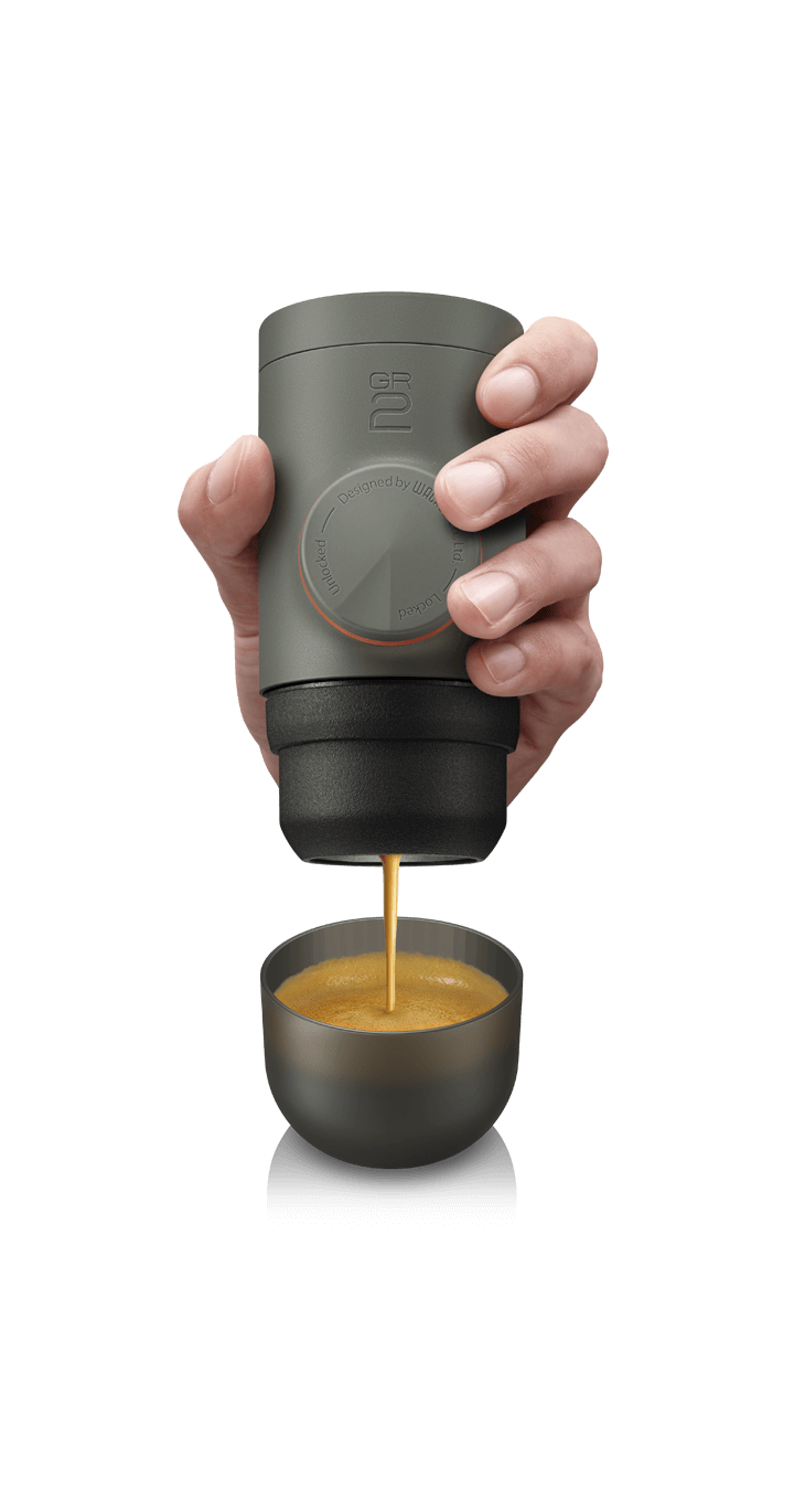 Wacaco | Minipresso GR2 | Smallest Portable Espresso Maker