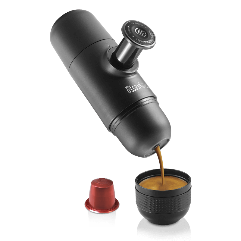 Minipresso de Wacaco: la cafetera espresso manual y portátil. Curiosite