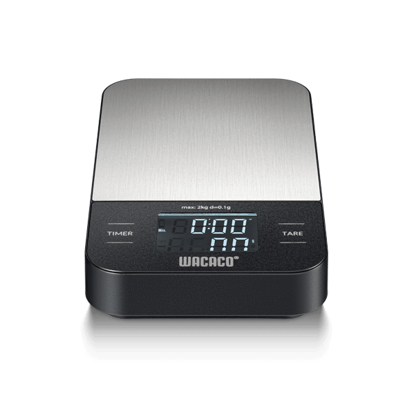 Wacaco | Exagrind | Compact coffee scale with auto-timer, tare function and high weighing precision