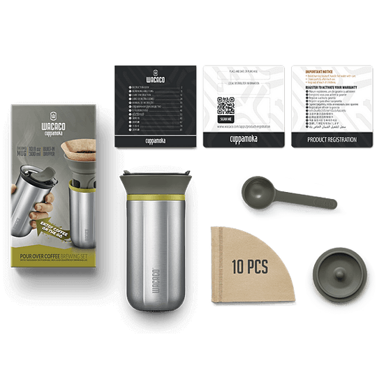 Wacaco | Cuppamoka | Portable Pour-Over Coffee Maker