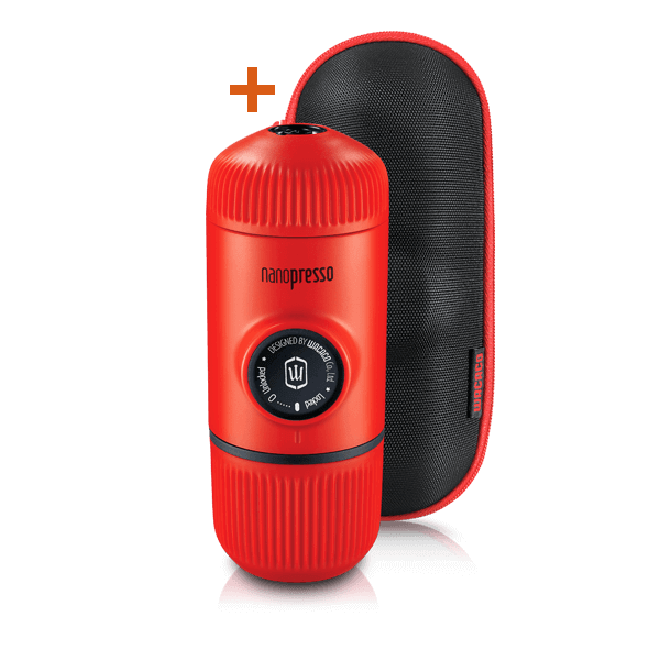 Wacaco | Nanopresso + Case | Portable Espresso Maker with