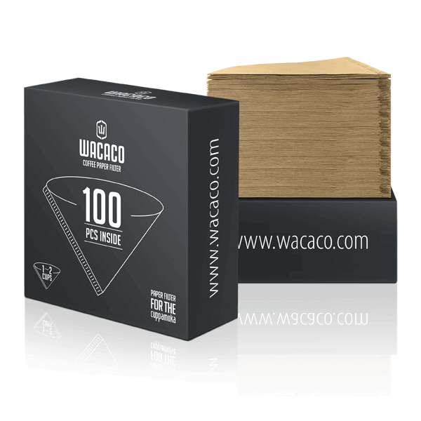  Wacaco | 200 Paper filters | For Cuppamoka and V60 Drippers