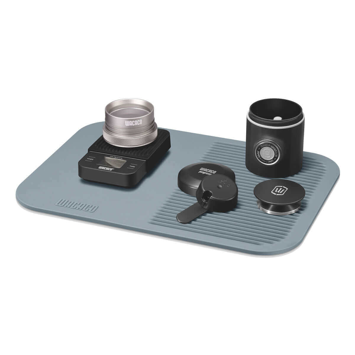 Wacaco | Large Coffee Mat | Multi-purpose silicon mat, drying mat | Photo with Picopresso