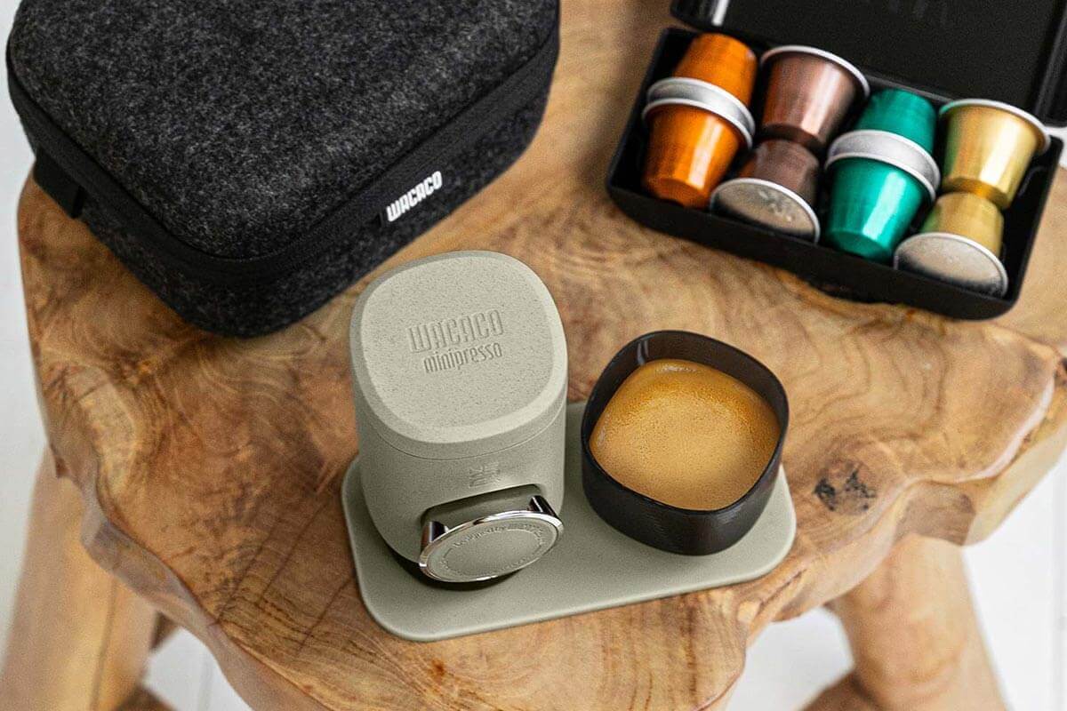 Wacaco | Minipresso NS2 Case | Protective case and capsules box for Minipresso NS2 | Lifestyle photo 002